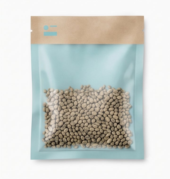 Three-side seal pouch format